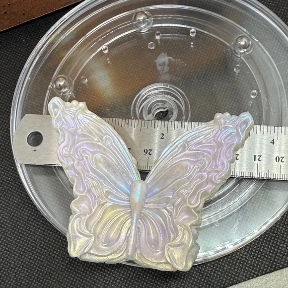 Unique, Elegant Iridescent Resin Butterfly - Picture 3 of 15